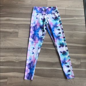 JIVA Active tie dye leggings